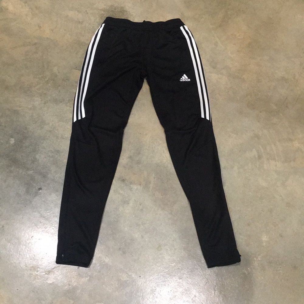Like new Adidas black runners pants, size small